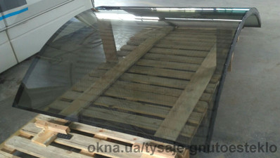 Пожаростойкий гнутый стеклопакет &mdash; 